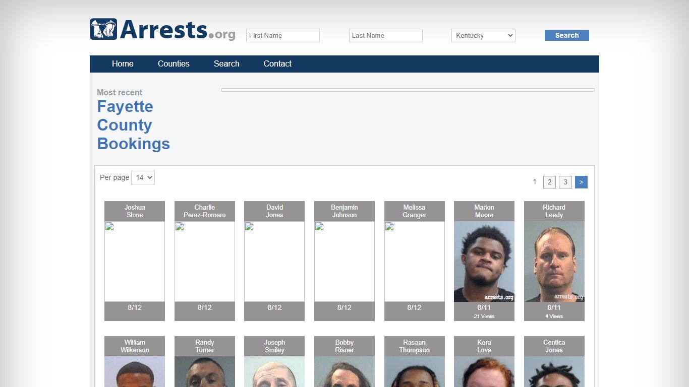 Fayette County Arrests and Inmate Search
